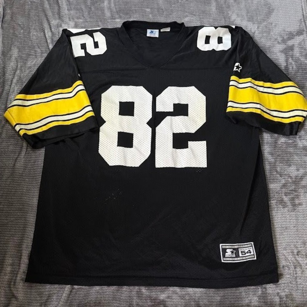 Vintage 1995 Starter Pittsburgh Steelers Yancey Thigpen 82 Jersey Mens 54 XXL